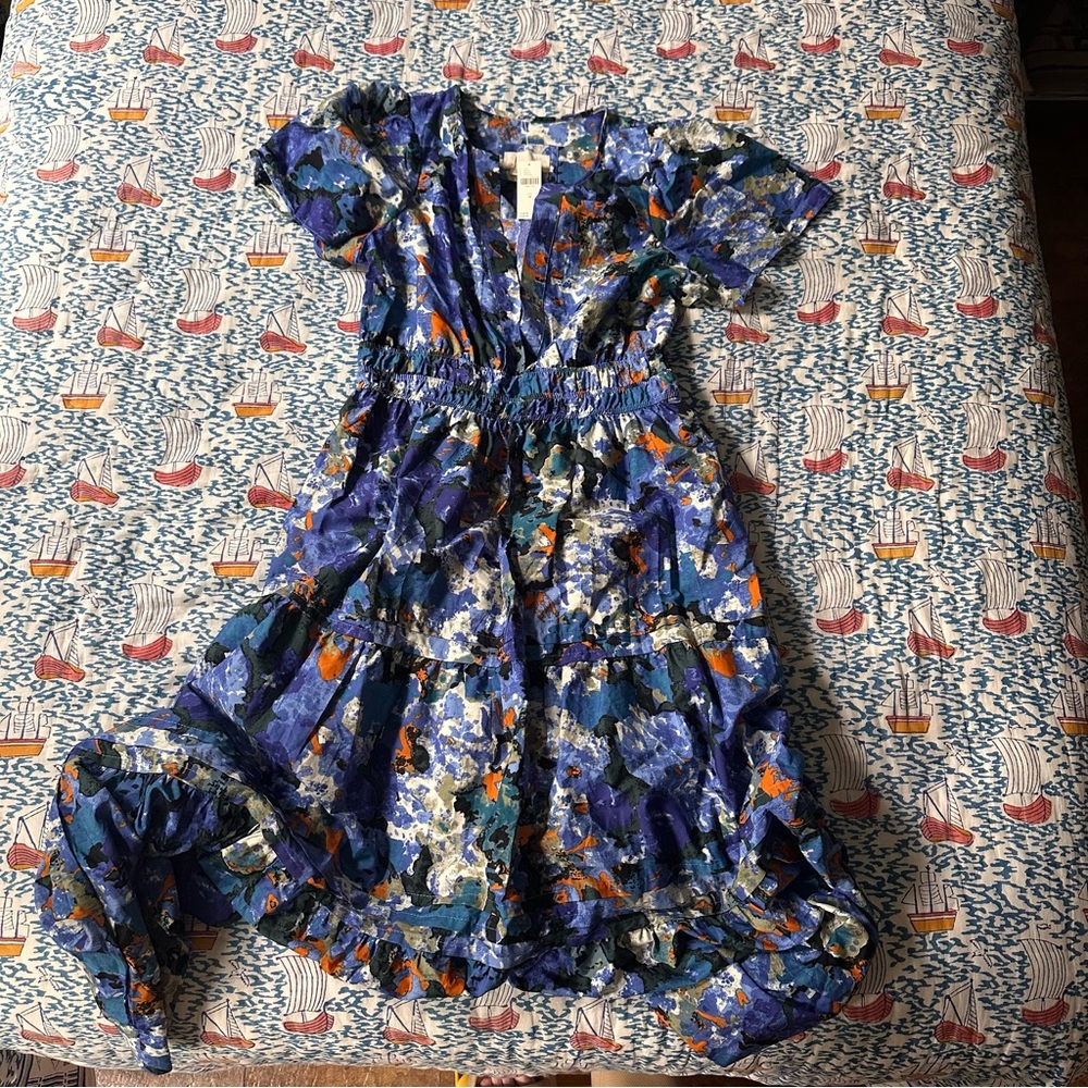 ANTHROPOLOGIE watercolor dress
